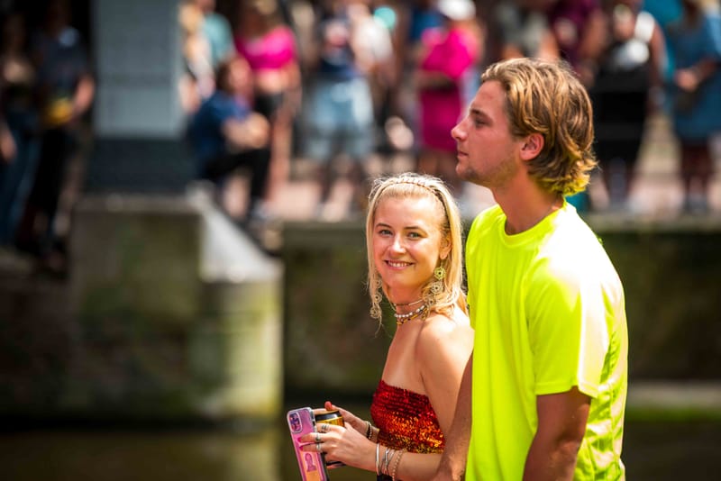 WAVE7 Creatives at the 2024 Amsterdam Pride Canal Parade