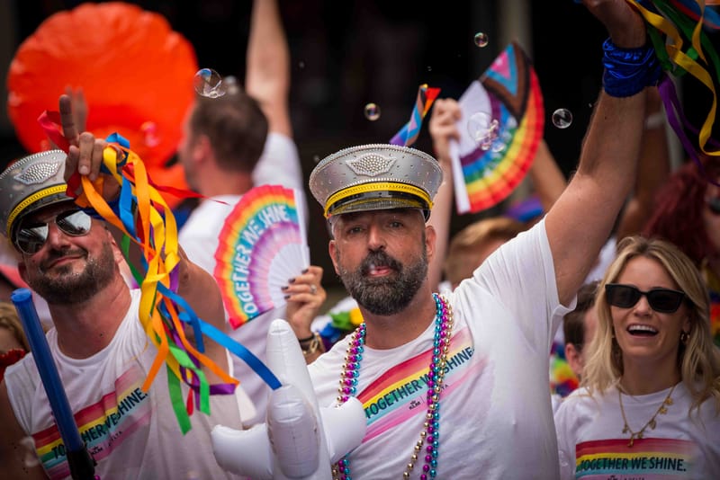 WAVE7 Creatives at the 2024 Amsterdam Pride Canal Parade