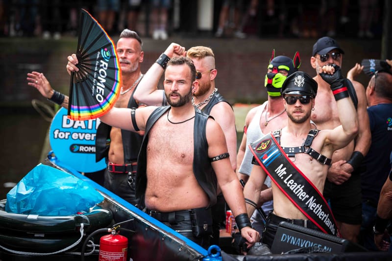 WAVE7 Creatives at the 2024 Amsterdam Pride Canal Parade