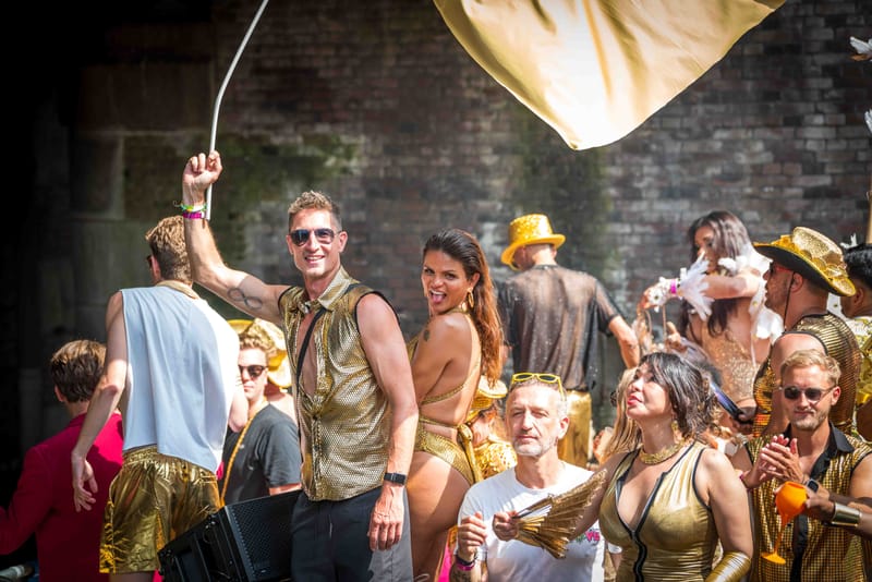 WAVE7 Creatives at the 2024 Amsterdam Pride Canal Parade