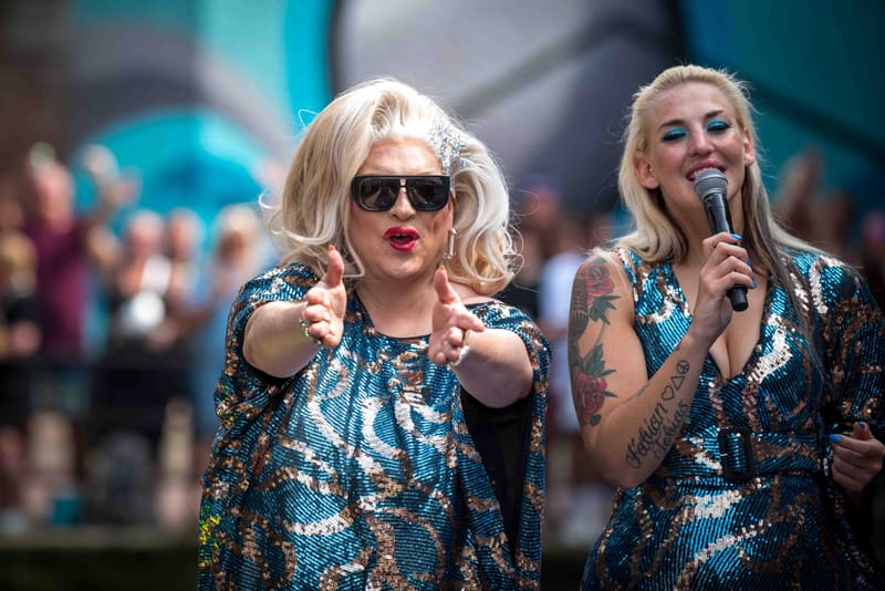 WAVE7 Creatives at the 2024 Amsterdam Pride Canal Parade