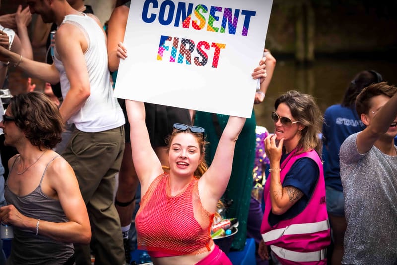 WAVE7 Creatives at the 2024 Amsterdam Pride Canal Parade