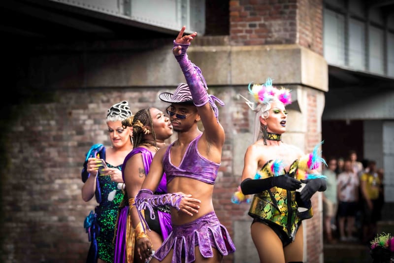 WAVE7 Creatives at the 2024 Amsterdam Pride Canal Parade