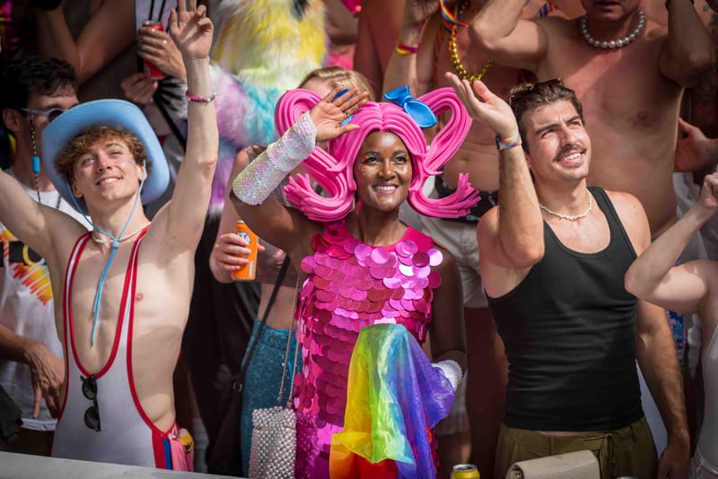 WAVE7 Creatives at the 2024 Amsterdam Pride Canal Parade