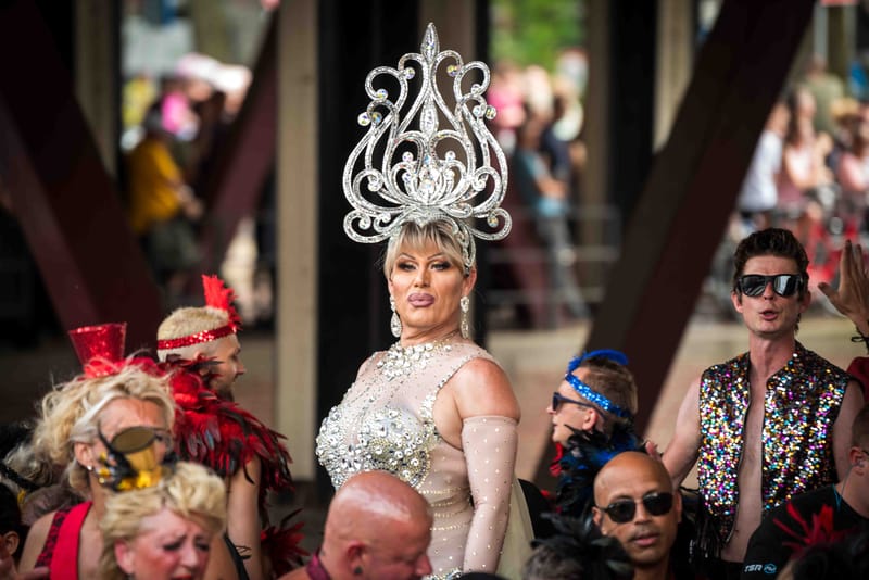 WAVE7 Creatives at the 2024 Amsterdam Pride Canal Parade