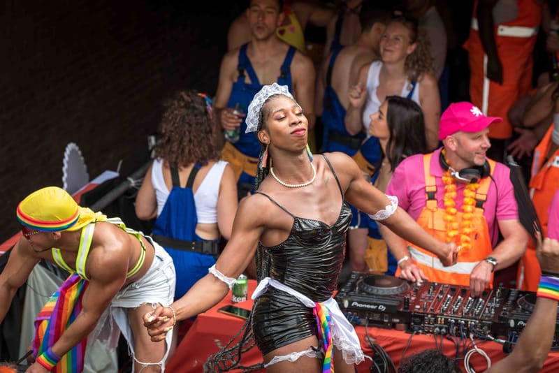 WAVE7 Creatives at the 2024 Amsterdam Pride Canal Parade