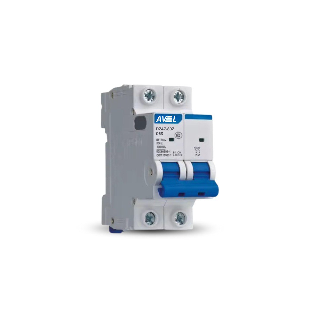 Double nut 63 Amp DC