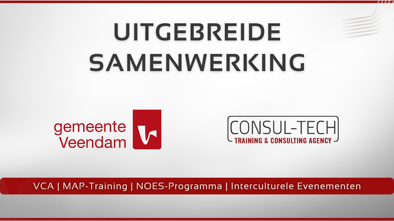 We zijn trots op de uitbreiding van onze samenwerking met Gemeente Veendam 🤝