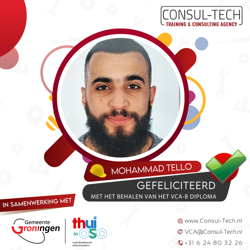 🚀 Mohammad is klaar voor de volgende stap!