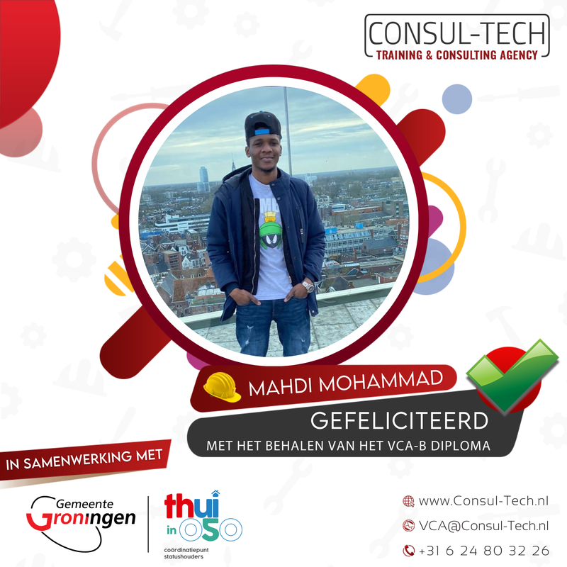 🥳 Mahdi heeft het geflikt! ✅