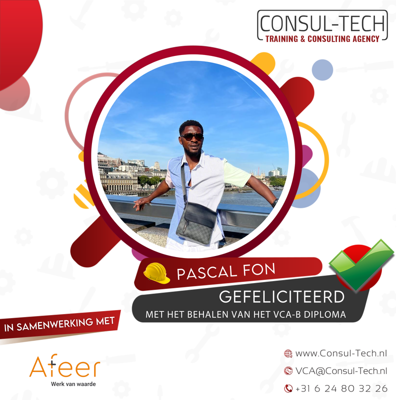 🎉 Gefeliciteerd, Pascal! In één keer geslaagd voor VCA-Basis.