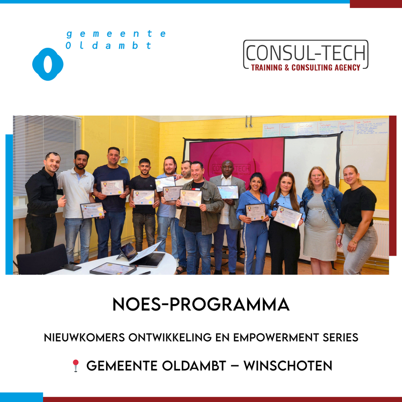 Nieuwkomers Ontwikkeling en Empowerment Series in de Gemeente Oldambt