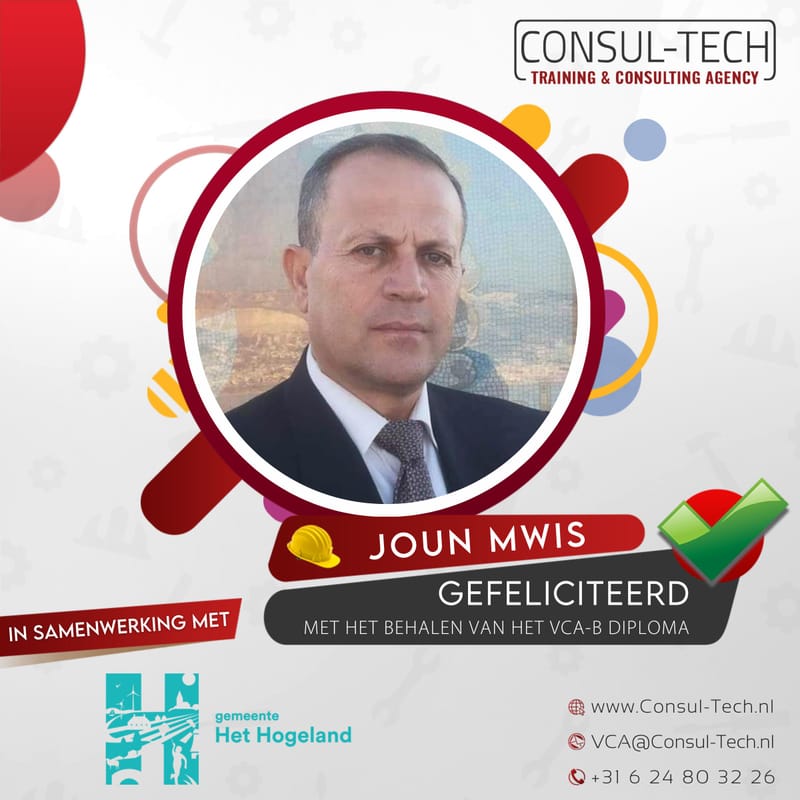 🎉 Gefeliciteerd, Joun! 👷‍♂️✅