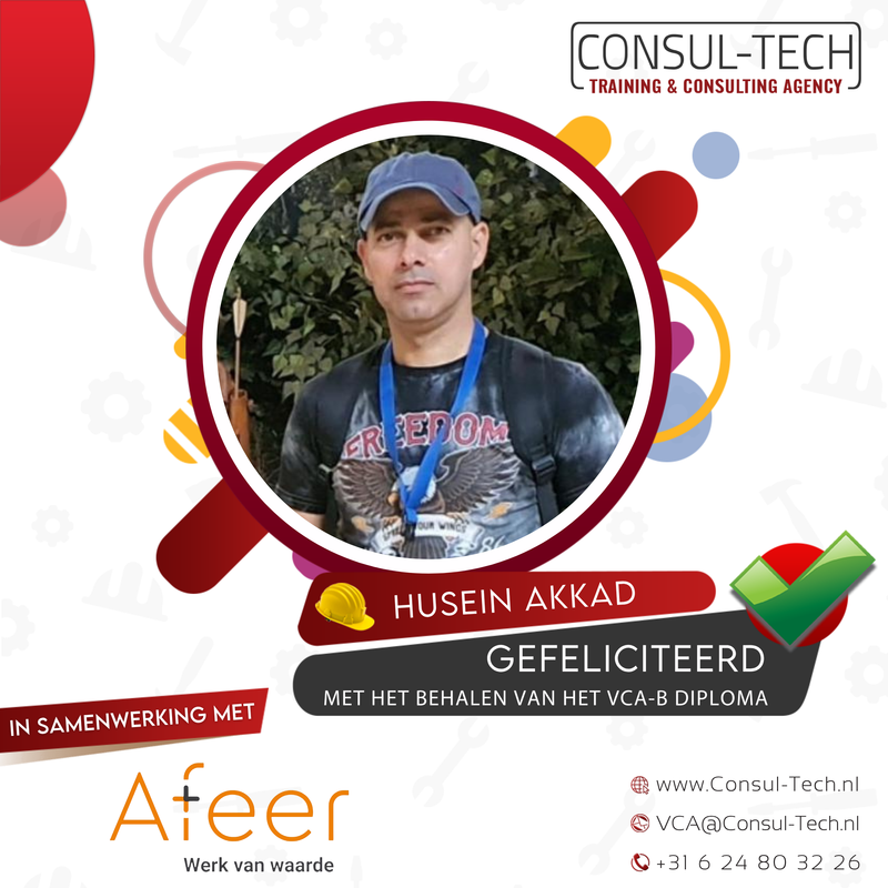 🎉 Gefeliciteerd, Husein! 👷✅