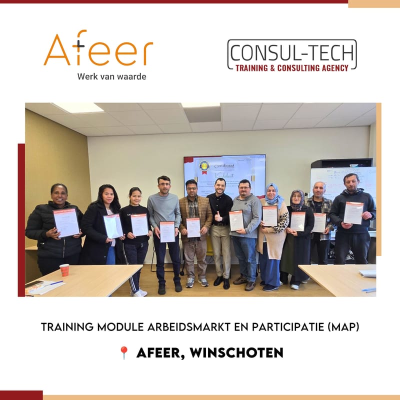 🎓 MAP-training afgerond — samen leren, samen vooruit! 🚀