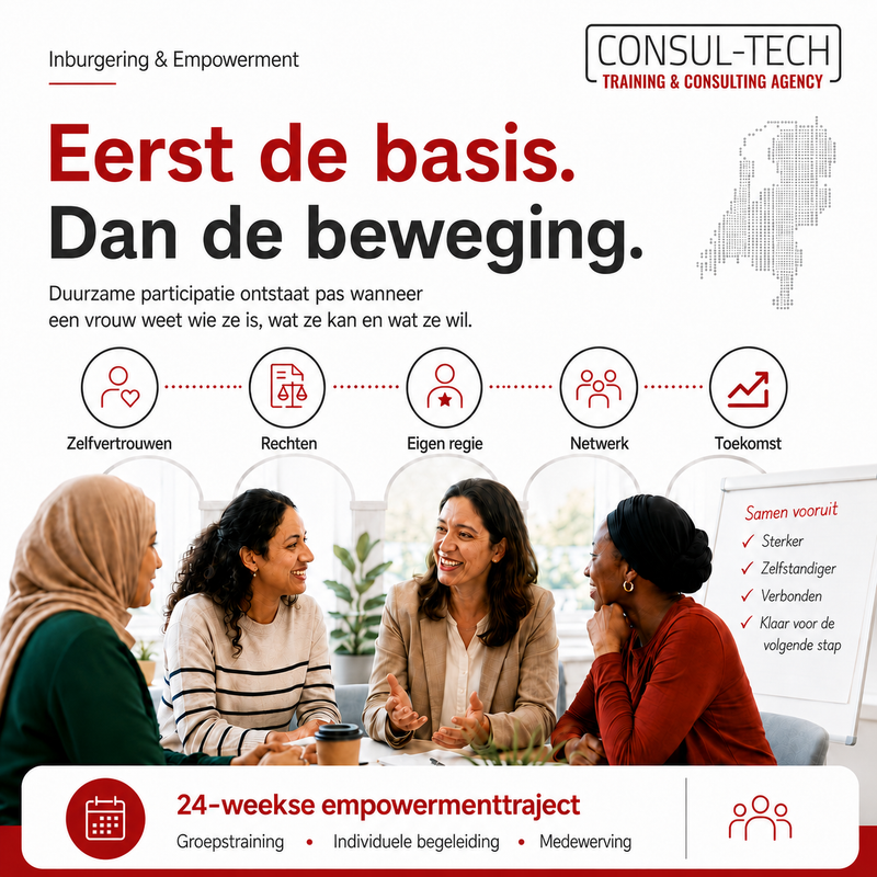Slechts 1 op de 5 vrouwelijke statushouders in Nederland werkt. Dat kan en moet beter 💪