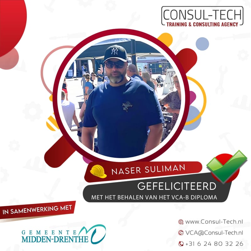 Felicitaties voor Naser! 🎉