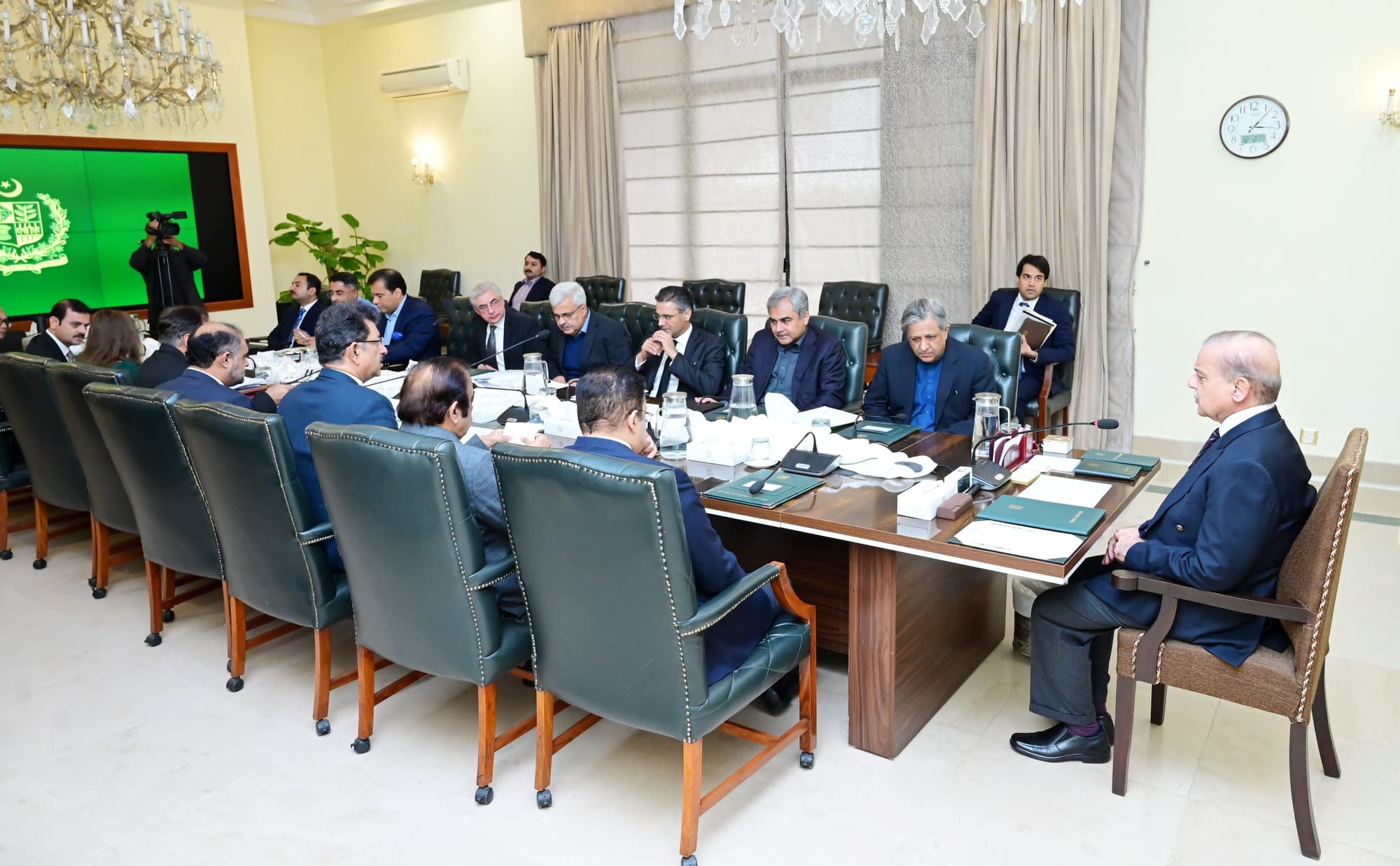 A meeting of the task force formed to investigate the riots in the sit-in held on November 24 in Islamabad under the chairmanship of, Prime Minister Shahbaz Sharif,