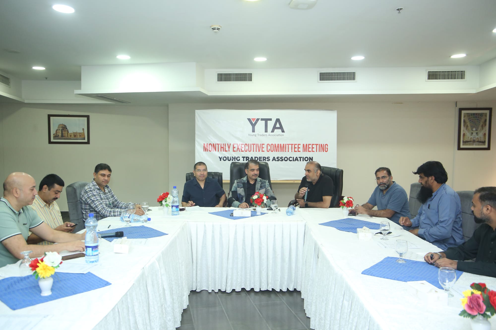 Monthly meeting, of the Young Traders Association (YTA),