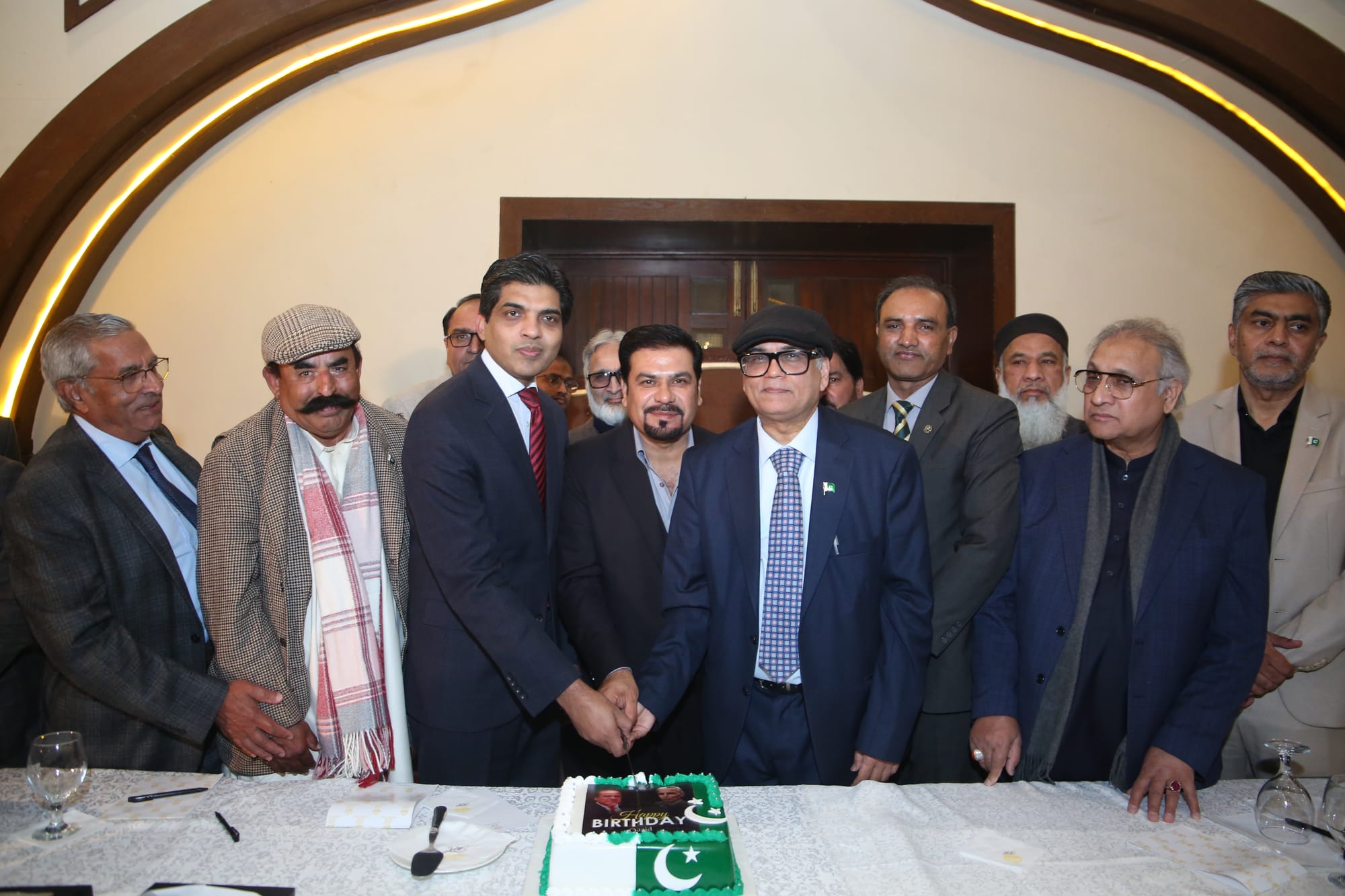 Dignified Ceremony Held on Birth Anniversaries of Quaid-e-Azam and Mian Muhammad Nawaz Sharif,