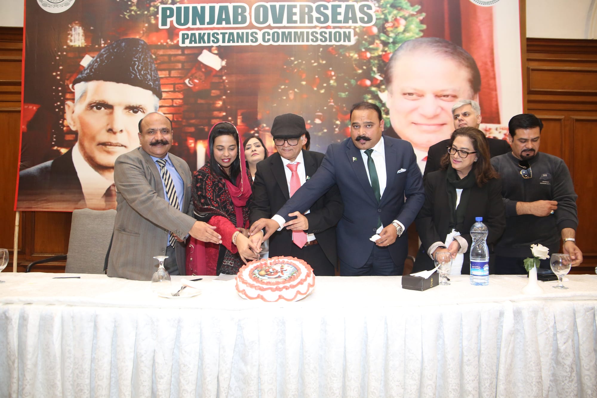 International Migration Week and Christmas Marked with Quaid-e-Azam, Nawaz Sharif Birth Anniversary Ceremony in Lahore,