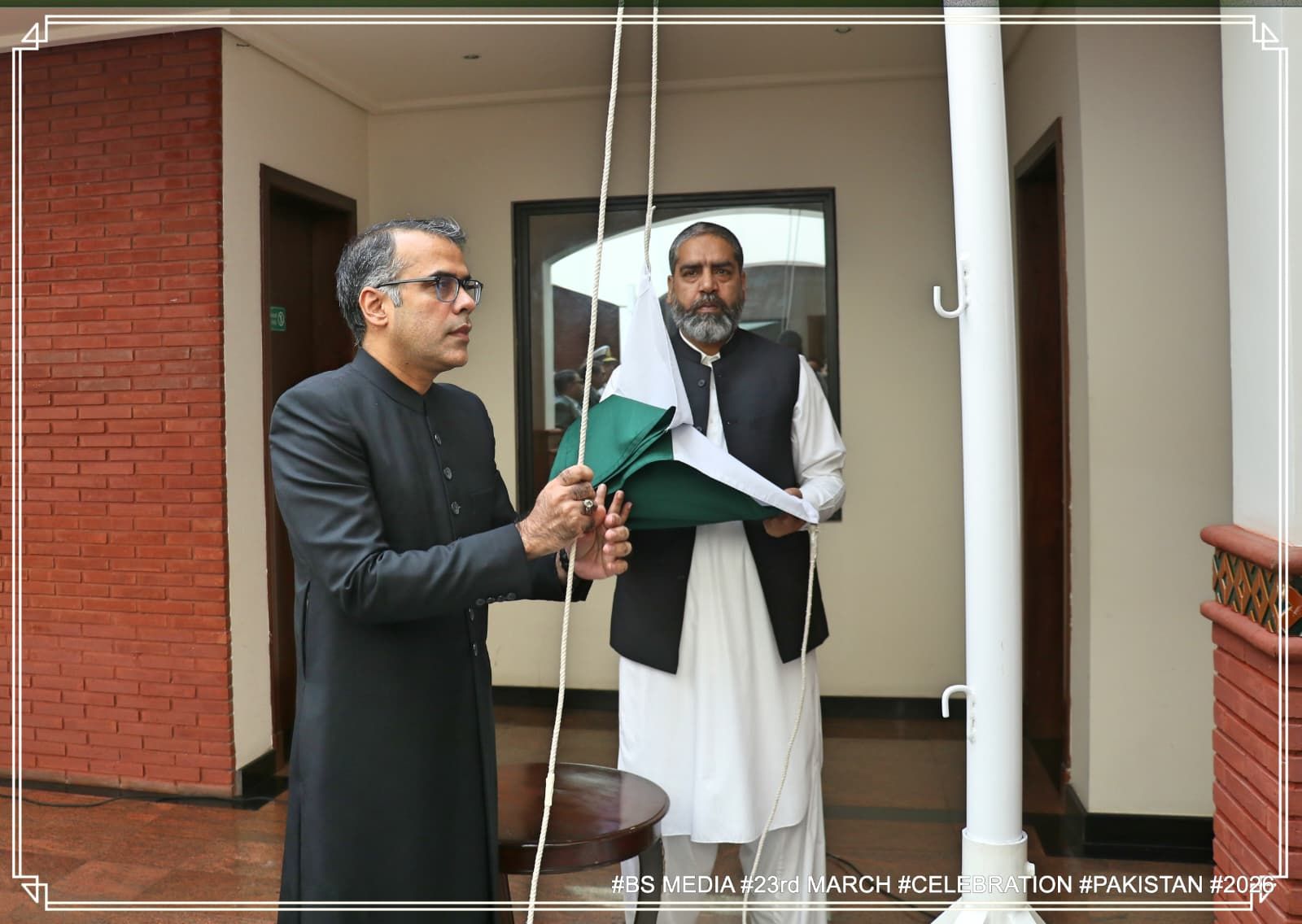 Pakistan Day 2026 Celebrated, at Pakistan Embassy Bahrain, with Flag Hoisting Ceremony,