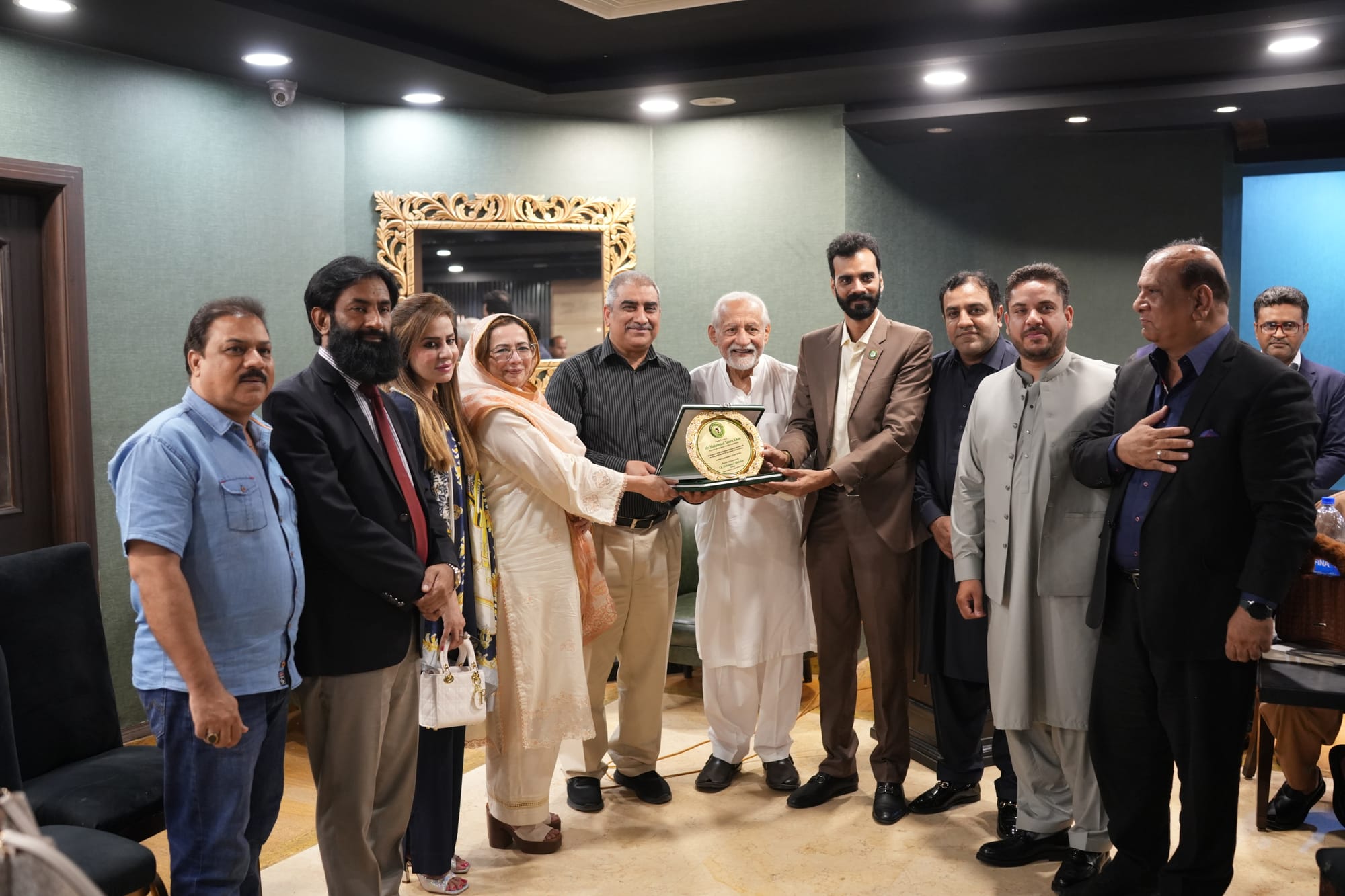 Prestigious Dinner, Held in Honor of, Muhammad Yasin Khan, (Sitara-e-Imtiaz), Attended by Distinguished Personalities from Various Walks of Life,