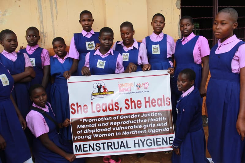 She Leads, She Heals - Menstrual hygiene