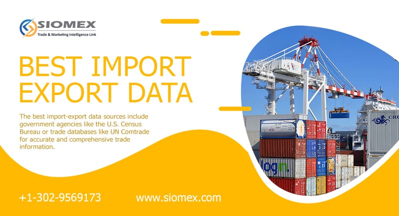 Get Accurate Import Export Shipment Data with Siomex