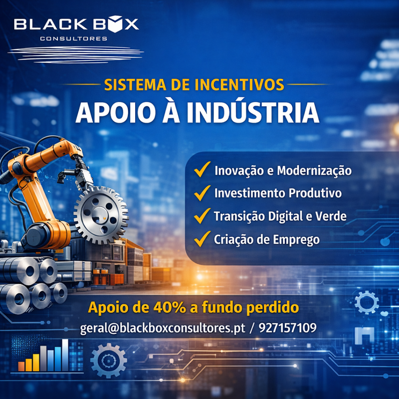 Sistema de Incentivos de Base Territorial - CIM OESTE - Indústria