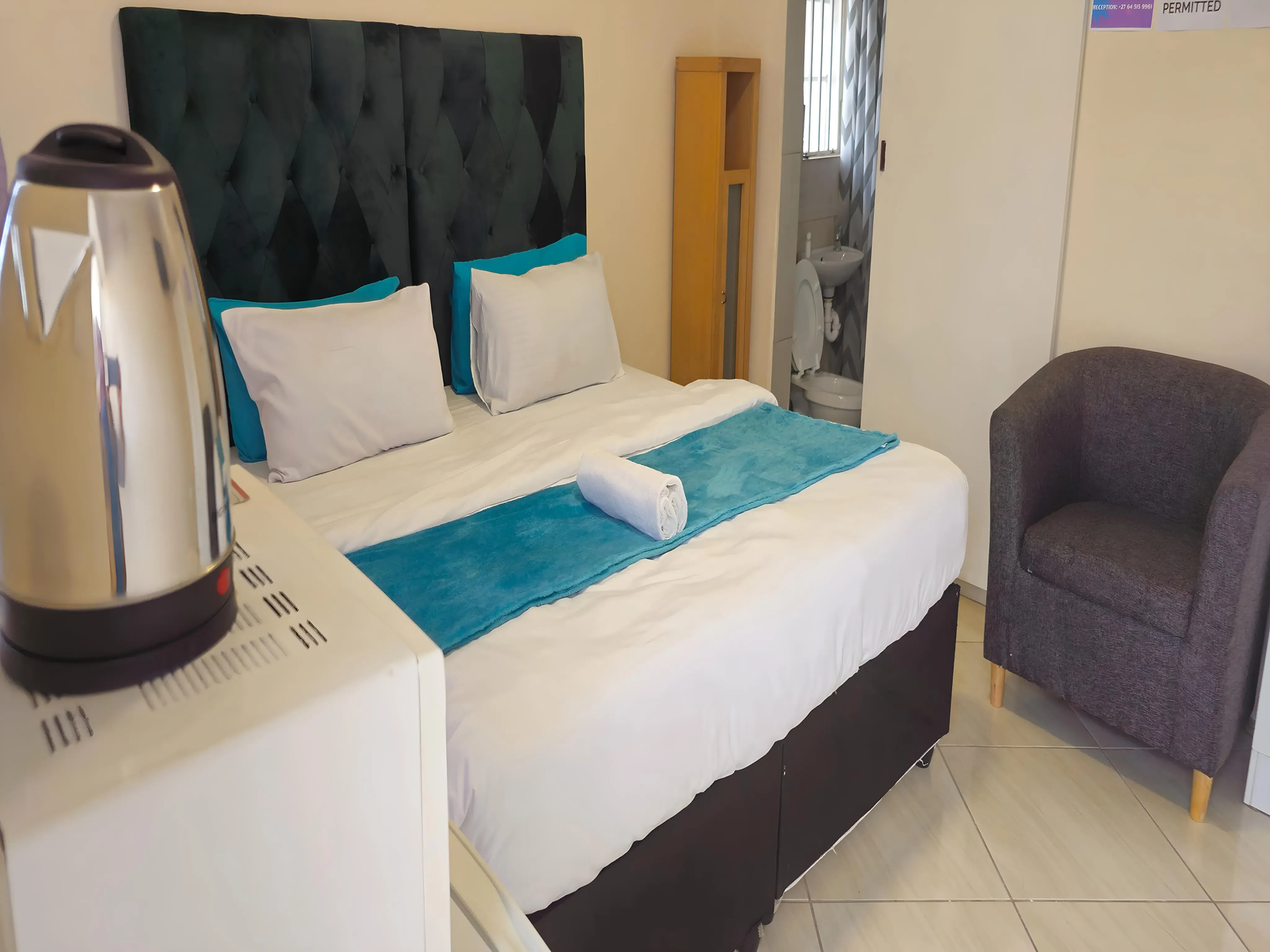 2-Sleeper | Spencer 3 | R850/night (Save 10% vs. other Cape Town hotels)