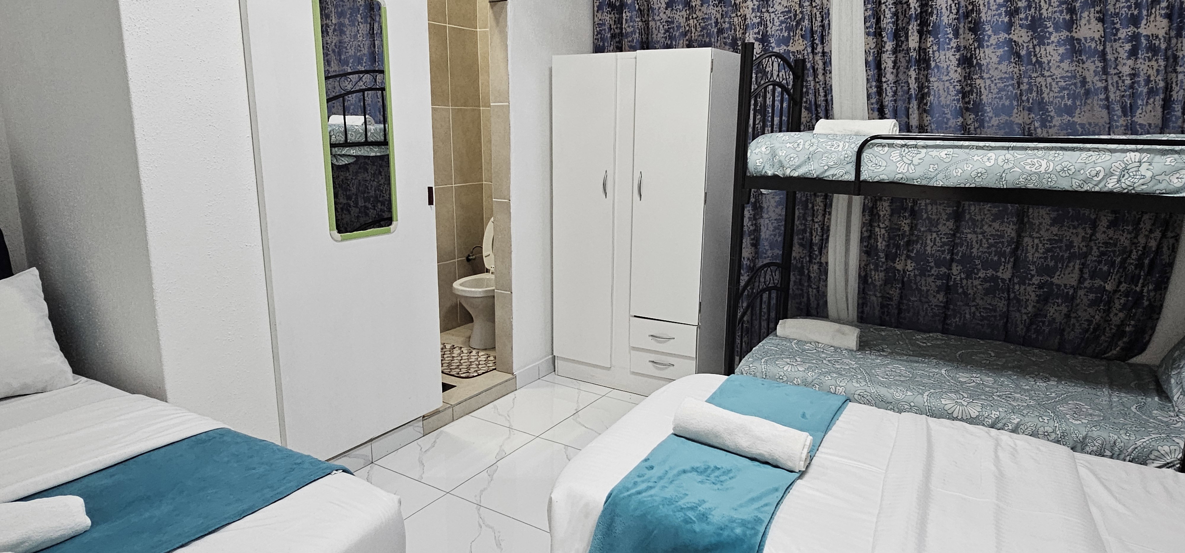 5- Slaapplek | Fitzroy 3 | R1500/nag (Bespaar 10% vs. ander hotelle in Kaapstad)