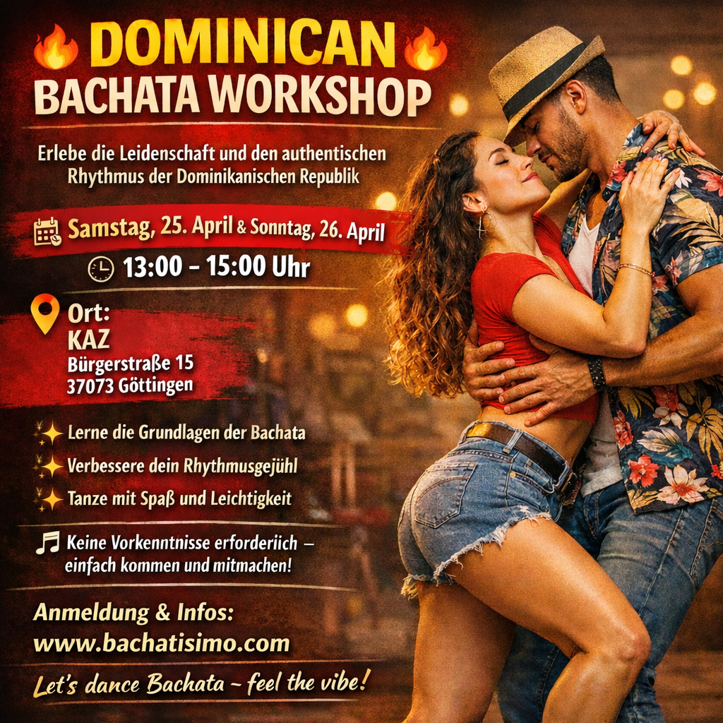 🔥BACHATA WORKSHOP🔥