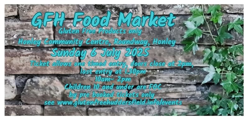 CANCELLED GFH Gluten Free Food Market 6 July 2025