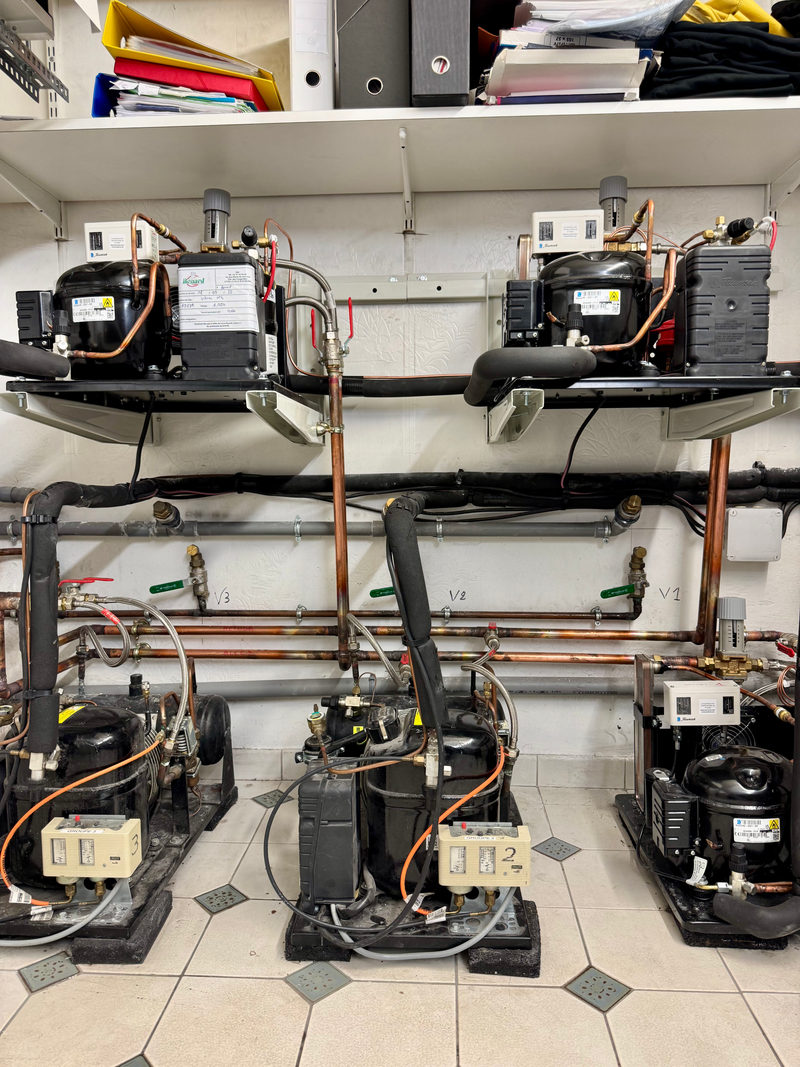 Vitrines réfrigérées