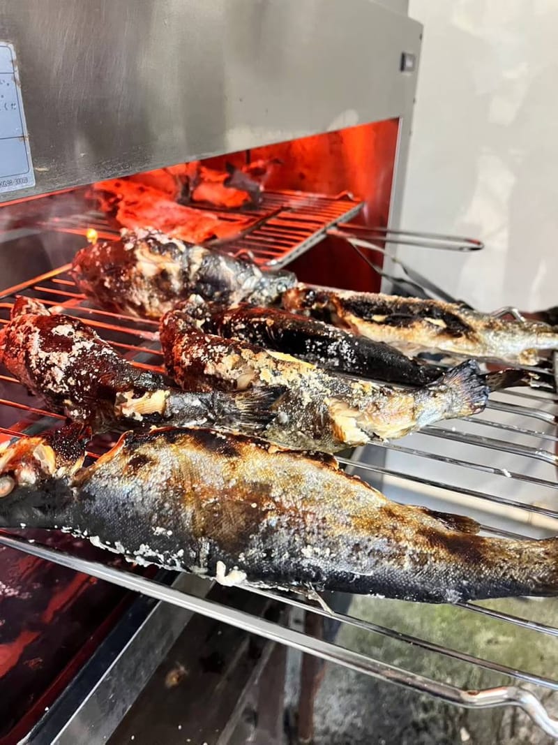 ニジマスセンターへフォトトリップ