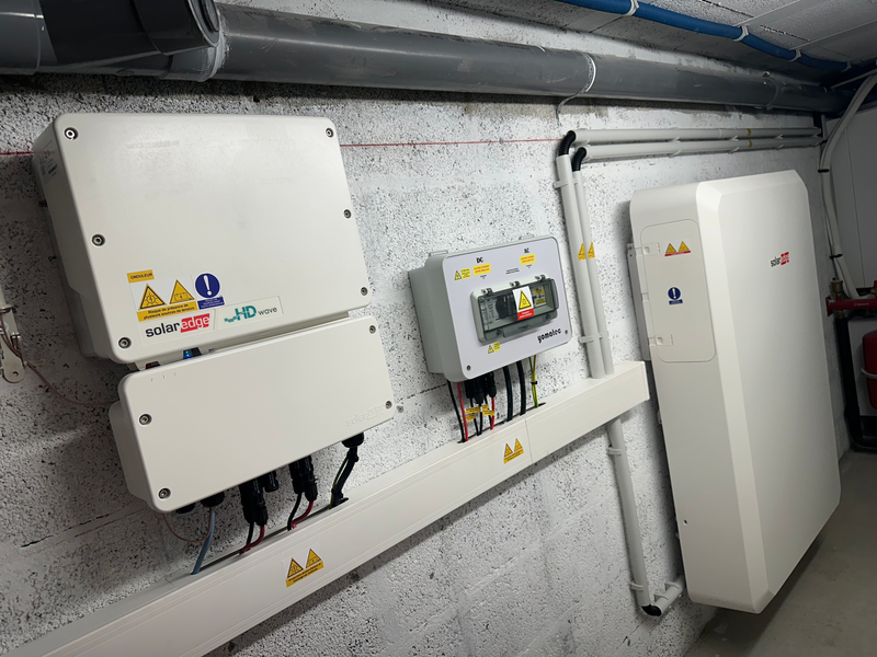 Reprise installation existante et ajout de 6 panneaux 