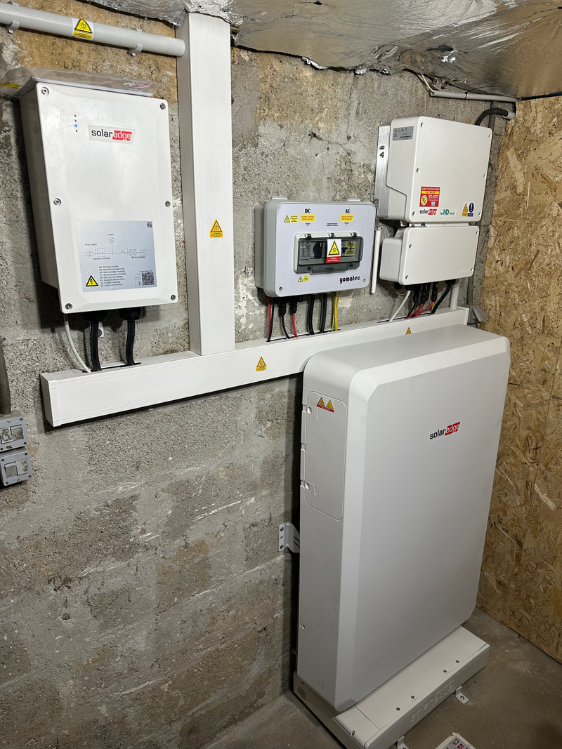 Installation de 4,25 kwc avec batterie 10 kw