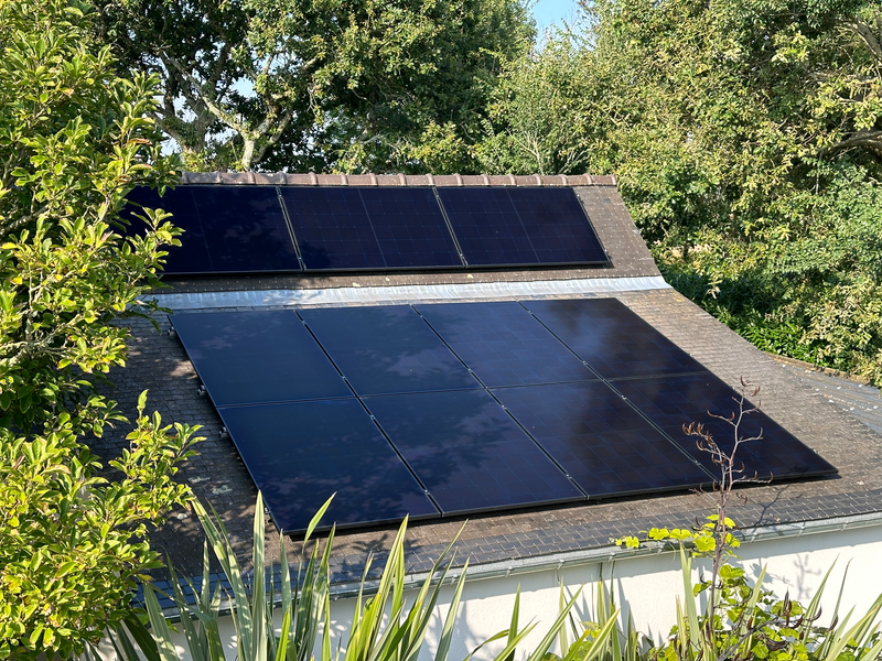 Installation 4,6kwc avec batterie 10kw