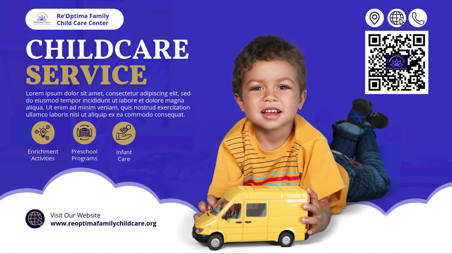 Presentation Template for Child Care Center