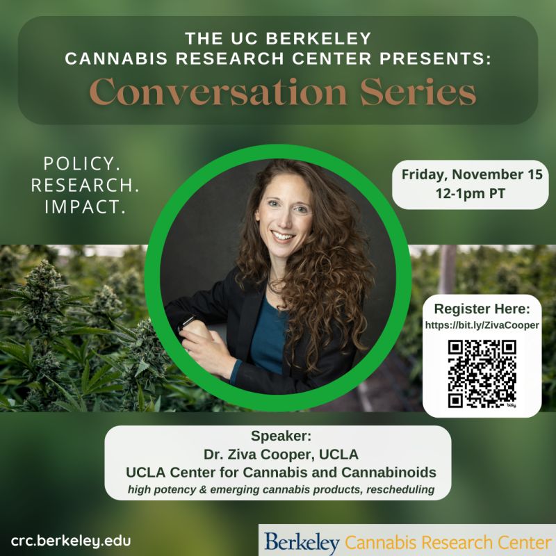 Berkeley Cannabis Research Conversation Series