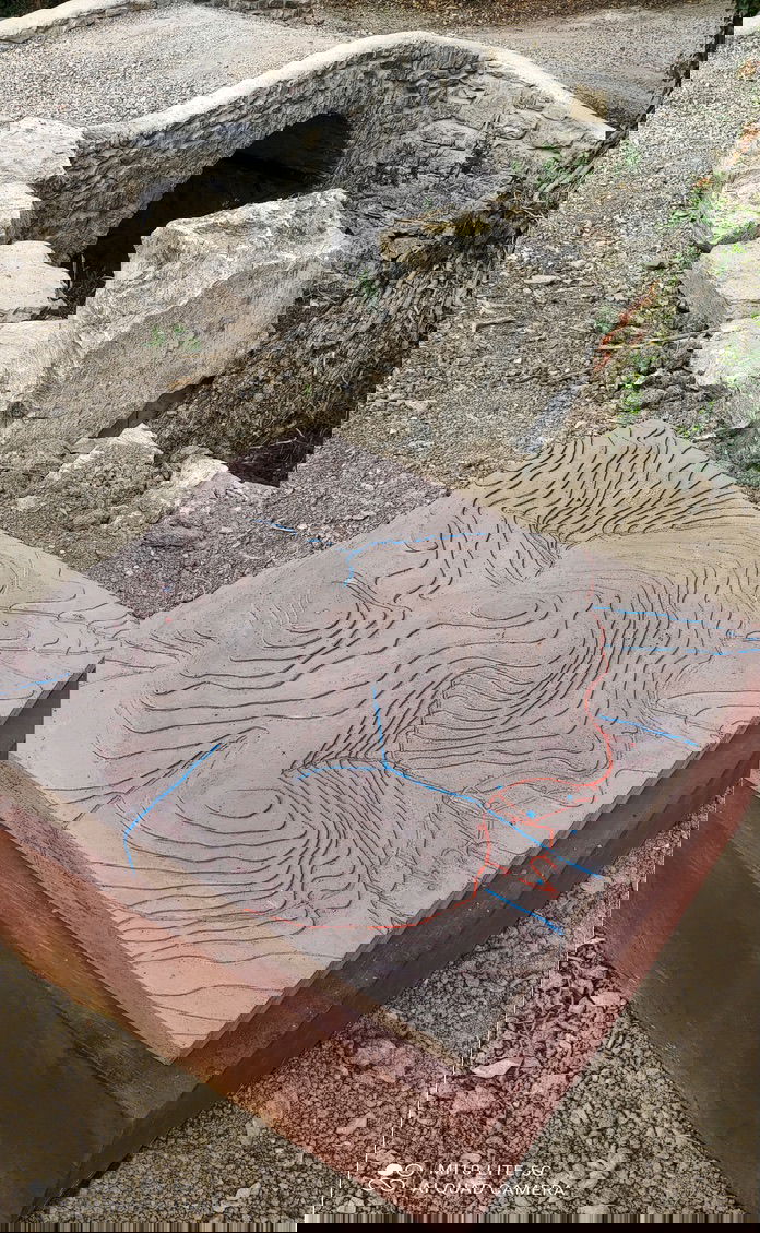 Monte Morello rilievo di Peter Santino e David August Kessler 2024