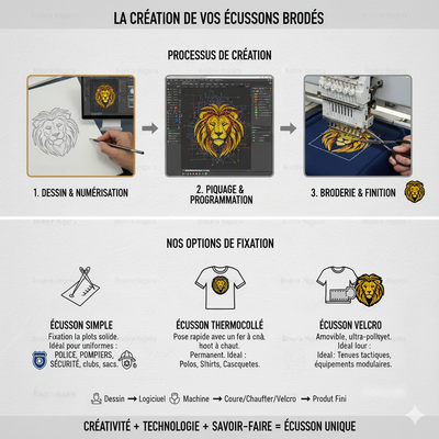 De l'idée à l'écusson : le guide complet de la création de vos patches personnalisés