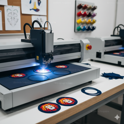 La découpe laser : l'étape finale qui fait la différence pour vos écussons