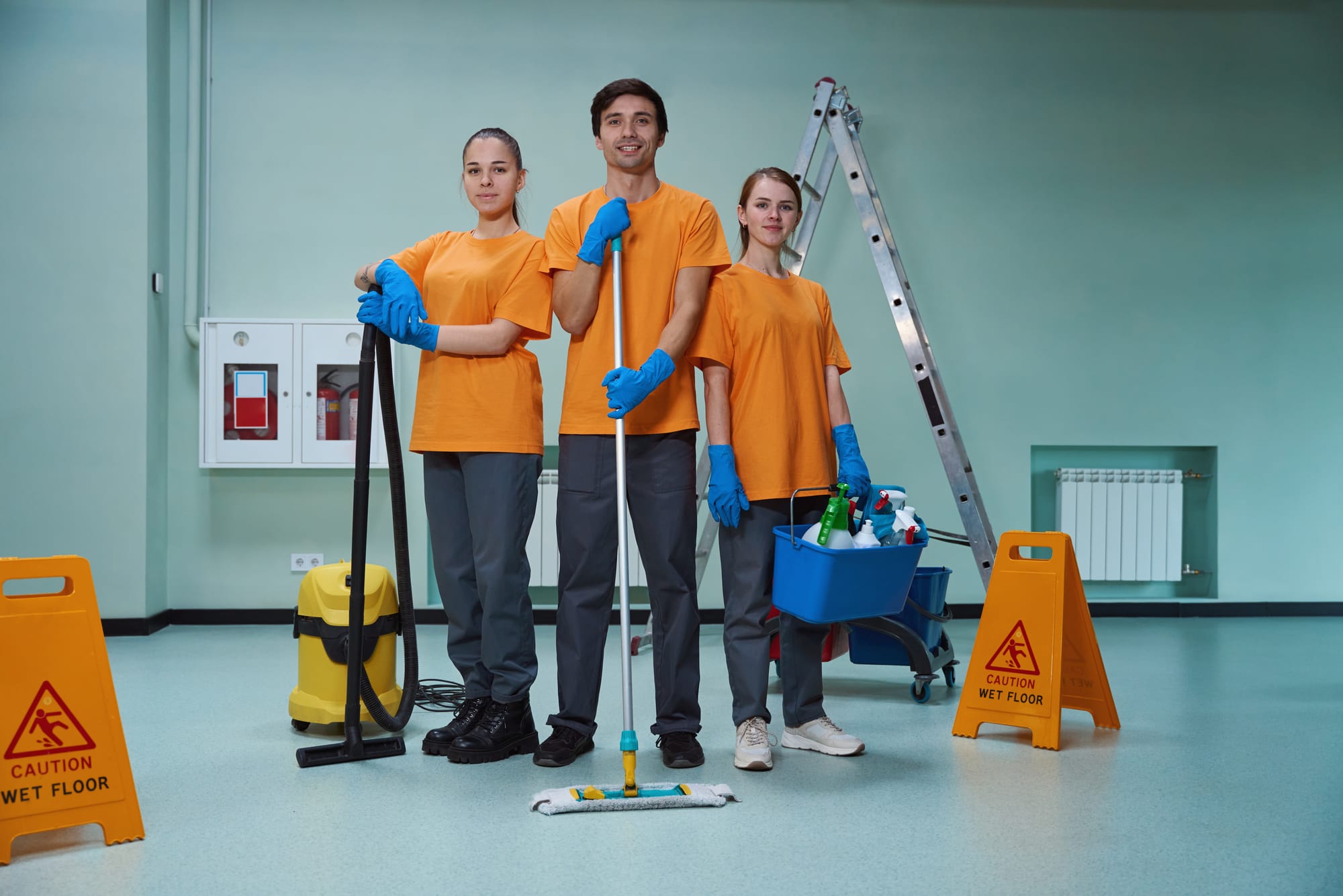Website voor schoonmaakbedrijven