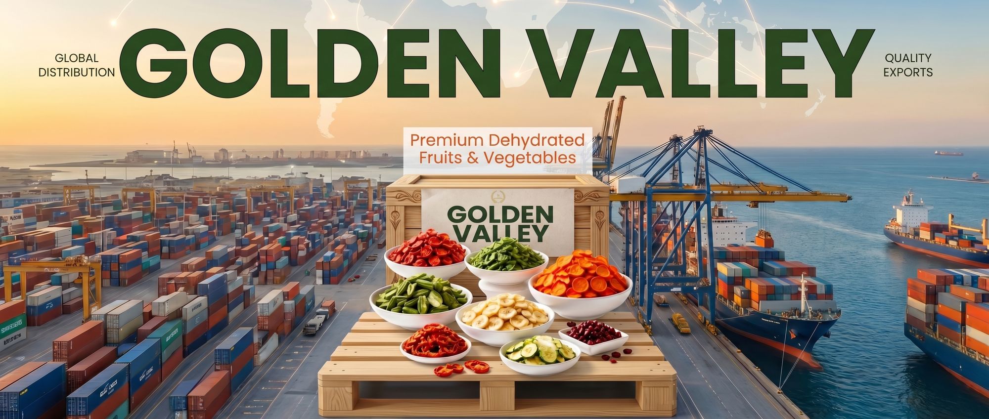 dried vegetables supplier – golden valley