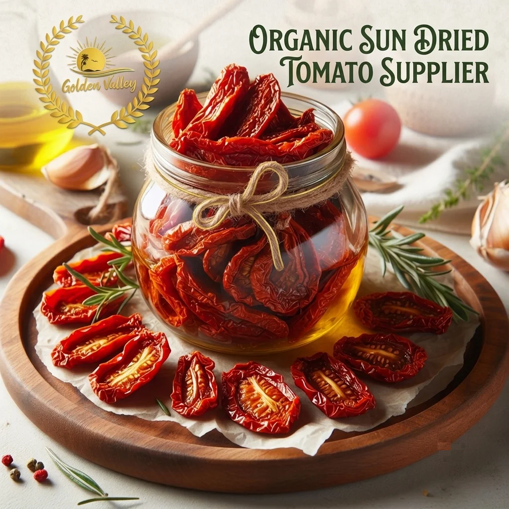 organic sun dried tomato supplier - golden valley