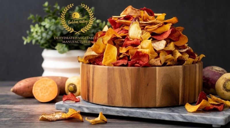 dehydrated vegetables manufacturer - golden valley
