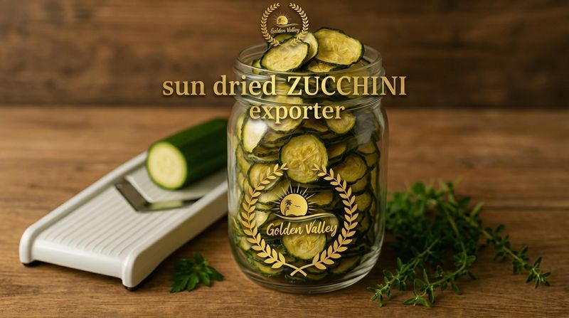 Sun dried ZUCCHINI exporter – Golden Valley