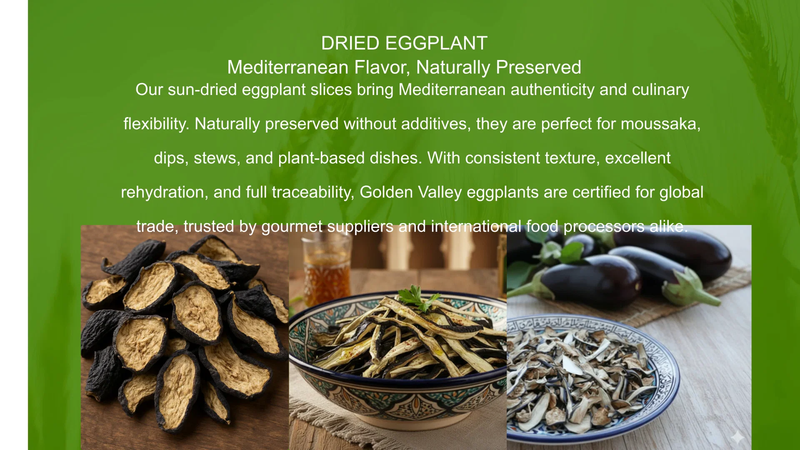 Sun Dried Eggplants